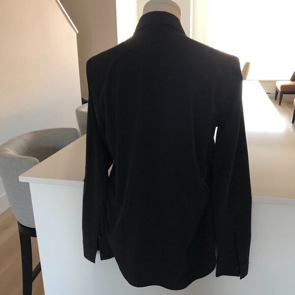 Eddie Bauer Departure 2.0 Classic Fit Casual Lg Sleeve Shirt UPF 50+ Navy Sz M - Picture 8 of 11